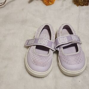 UGG Kids' Purple Mary Jane Shoes